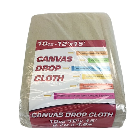 Monarch Brands Drop Cloths, 12in x 15in 10 oz PNP-DROP-12X15-10